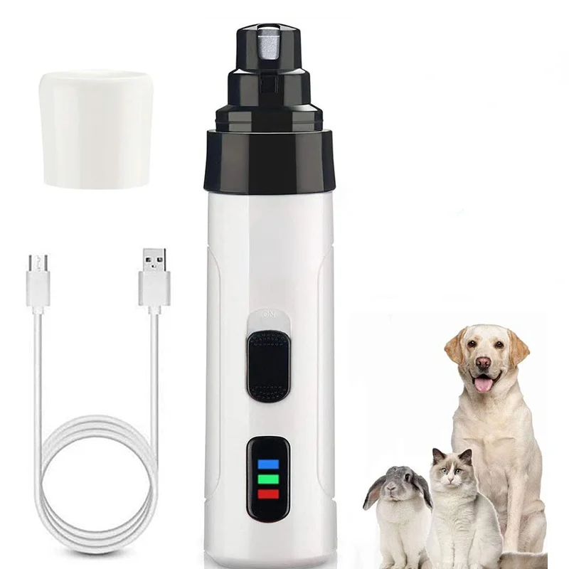 Electric Dog Nail Clippers for Dog Nail Grinders Rechargeable Charging Pet Quiet Cat Paws Nail Grooming Trimmer Tools
Electric Dog Nail Clippers for Dog Nail Grinders Rechargeable Charging Pet Quiet Cat Paws Nail Grooming Trimmer Tools