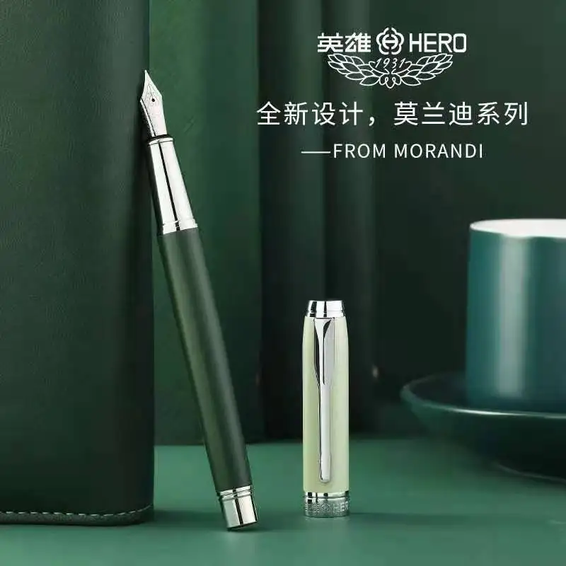 2020 Hero Morandi 6055A металлическая авторучка чернилами серебряный зажим открытые F Перо канцелярские школьные письменные принадлежности ручки по...
2020 Hero Morandi 6055A металлическая авторучка чернилами серебряный зажим открытые F Перо канцелярские школьные письменные принадлежности ручки по...