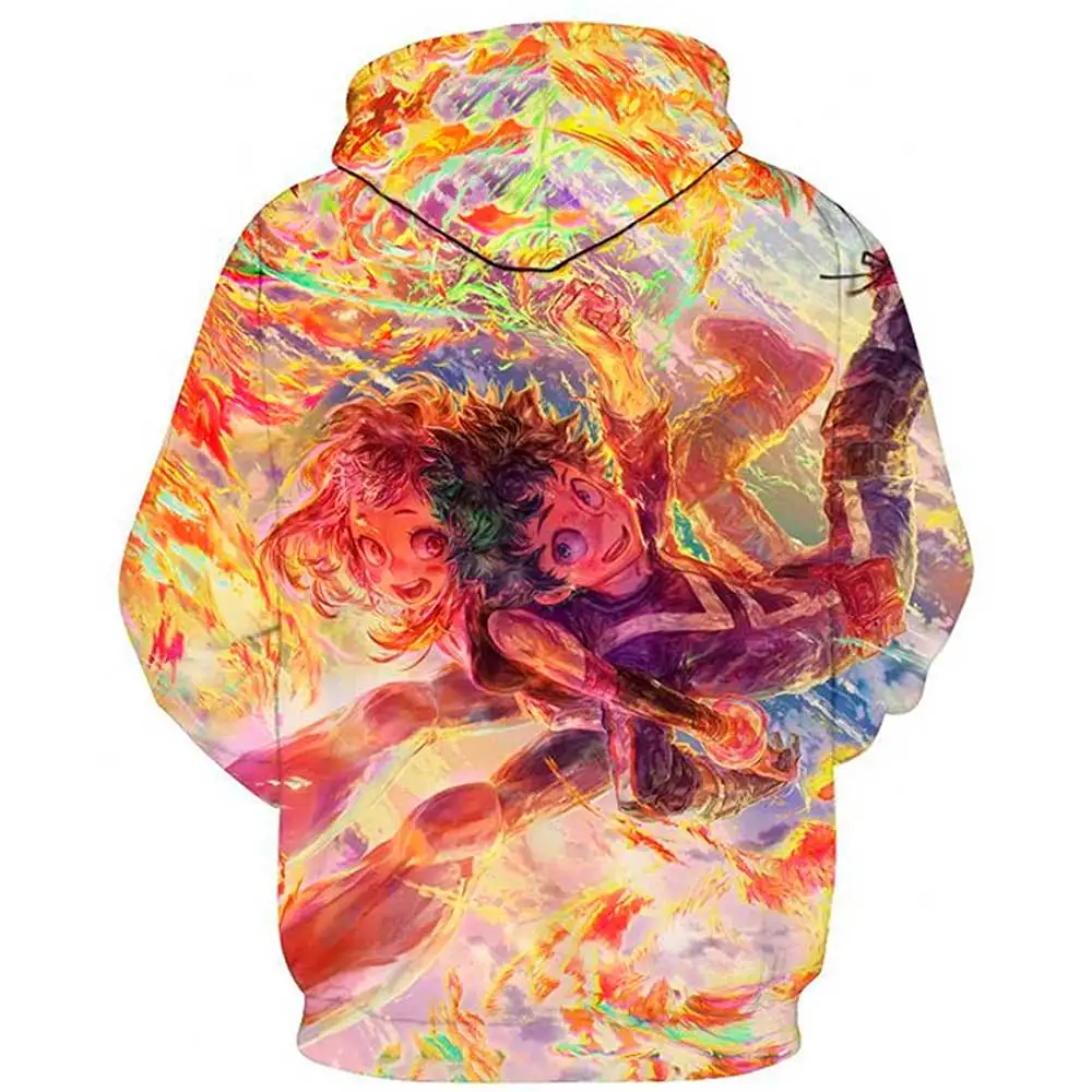 My Hero Academia Funny Anime Hoodies Sweatshirt Autumn Harajuku Men/Women Cartoon Boku No Hero School uniform College clothing
My Hero Academia Funny Anime Hoodies Sweatshirt Autumn Harajuku Men/Women Cartoon Boku No Hero School uniform College clothing
