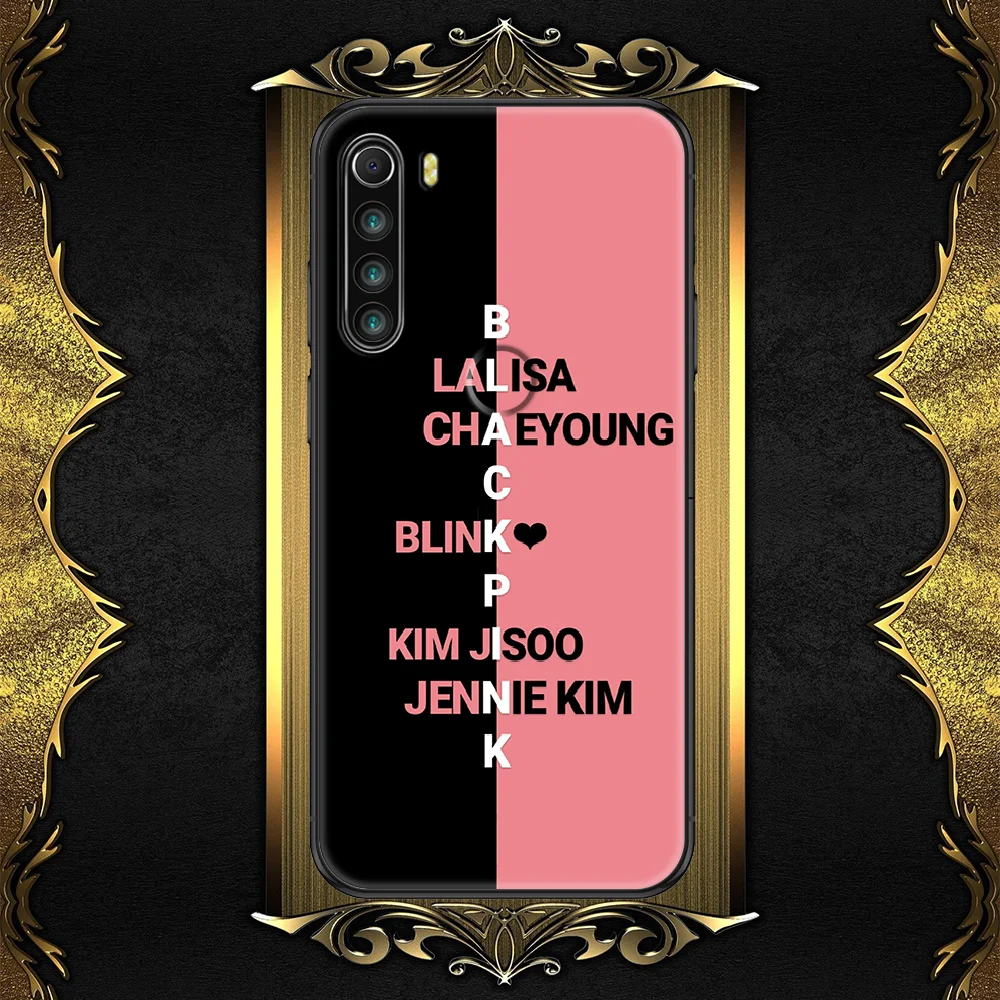 BLACKPinkes-compatible Phone case For Xiaomi Redmi Note 7 7A 8 8T 9 9A 9S 10 K30 Pro Ultra black trend shell tpu funda luxury
BLACKPinkes-compatible Phone case For Xiaomi Redmi Note 7 7A 8 8T 9 9A 9S 10 K30 Pro Ultra black trend shell tpu funda luxury