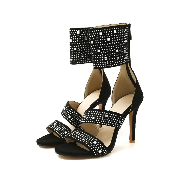 2021 summer new round head high heel solid color Rhinestone side air fashion sandals
2021 summer new round head high heel solid color Rhinestone side air fashion sandals
