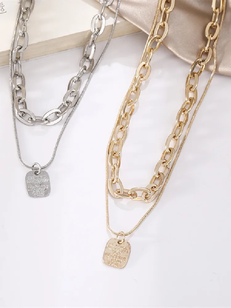 SHANGZHIHUA 2021 new European and American trend necklace hip-hop personality fashion woman necklace party gift jewelry
SHANGZHIHUA 2021 new European and American trend necklace hip-hop personality fashion woman necklace party gift jewelry