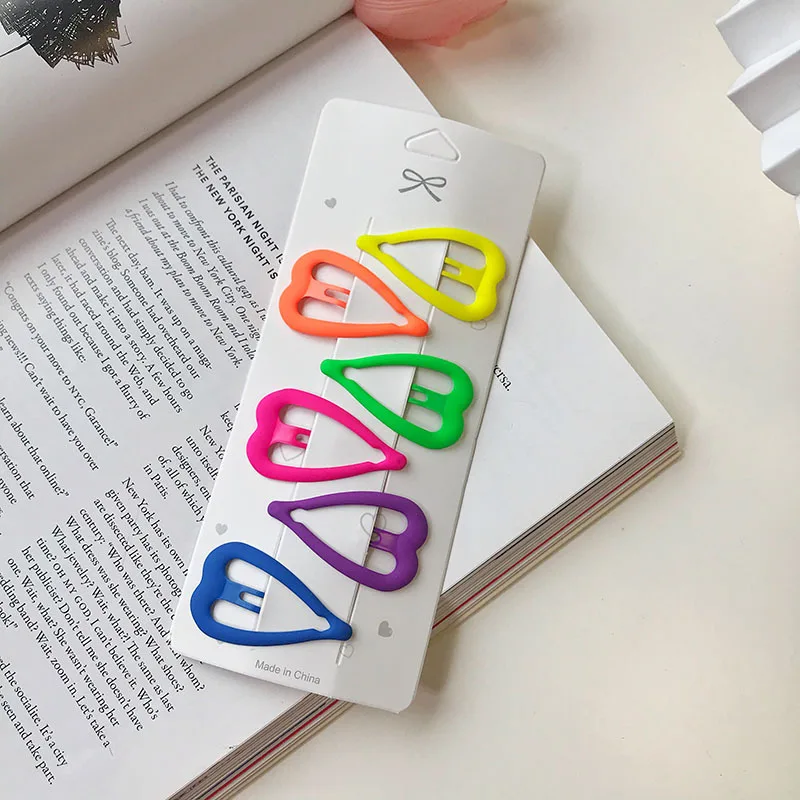 6pcs/set Cute Fluorescent Color Geometric Hairpin Bb Hair Clips Barrettes Diy Hair Styling Tools Girls Children Hair Accessories
6pcs/set Cute Fluorescent Color Geometric Hairpin Bb Hair Clips Barrettes Diy Hair Styling Tools Girls Children Hair Accessories
