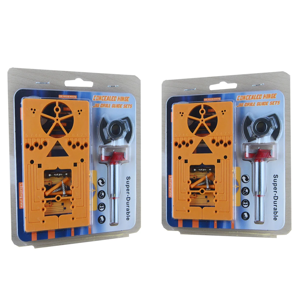 NEW 35mm Hinge Hole Drilling Guide Locator Hinge Drilling Jig Drill Bits Woodworking Door Hole Opener Cabinet Tools
NEW 35mm Hinge Hole Drilling Guide Locator Hinge Drilling Jig Drill Bits Woodworking Door Hole Opener Cabinet Tools