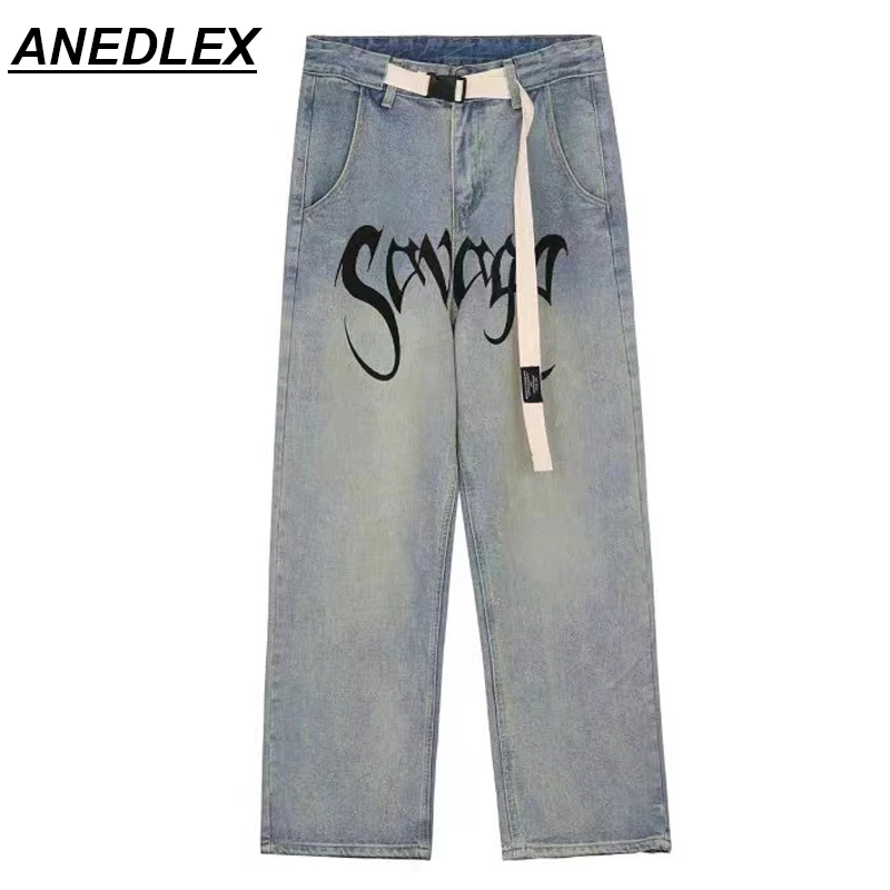 Hip Hop Street Denim Pants 2021 Men Women Streetwear Letter Denim Pants Harajuku Cotton Fashion Straight Wide Leg Trousers Blue
Hip Hop Street Denim Pants 2021 Men Women Streetwear Letter Denim Pants Harajuku Cotton Fashion Straight Wide Leg Trousers Blue