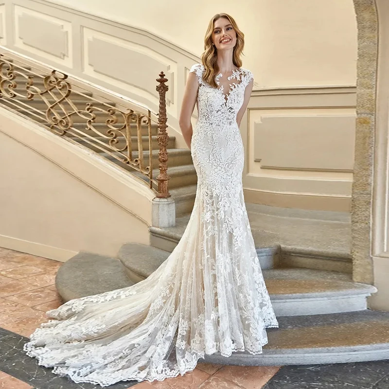 Luxurious Wedding Dress Chiffon With Beading With Mermaid Strapless Full Sleeve Elegant Slim-line Bride Gowns Robes De Mariée
Luxurious Wedding Dress Chiffon With Beading With Mermaid Strapless Full Sleeve Elegant Slim-line Bride Gowns Robes De Mariée