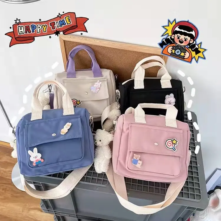 Women Collage Student Crossbody Bag Girls Nylon Tote Bags For Female Shoulder Bags Women Casual Messenger Bag Bolsa Mujer
Women Collage Student Crossbody Bag Girls Nylon Tote Bags For Female Shoulder Bags Women Casual Messenger Bag Bolsa Mujer