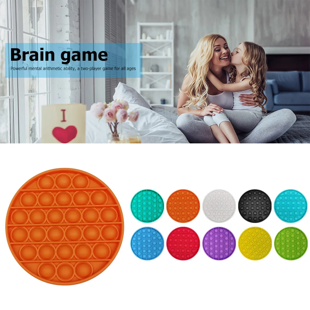 Push Pop Bubble Sensory Toy Autism Needs Squishy Stress Reliever Toys Adult Child Funny Anti-stress Pop It Fidget Reliver Stress 
Push Pop Bubble Sensory Toy Autism Needs Squishy Stress Reliever Toys Adult Child Funny Anti-stress Pop It Fidget Reliver Stress