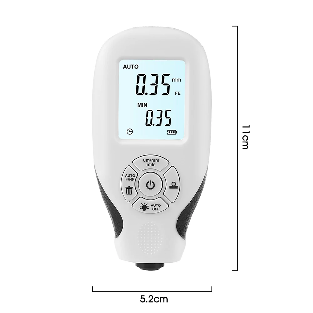 Coating Thickness Gauge Car Painting Depth Gauge Range 0-2000UM Car Paint Film Thickness Tester Manual Paint Tool
Coating Thickness Gauge Car Painting Depth Gauge Range 0-2000UM Car Paint Film Thickness Tester Manual Paint Tool