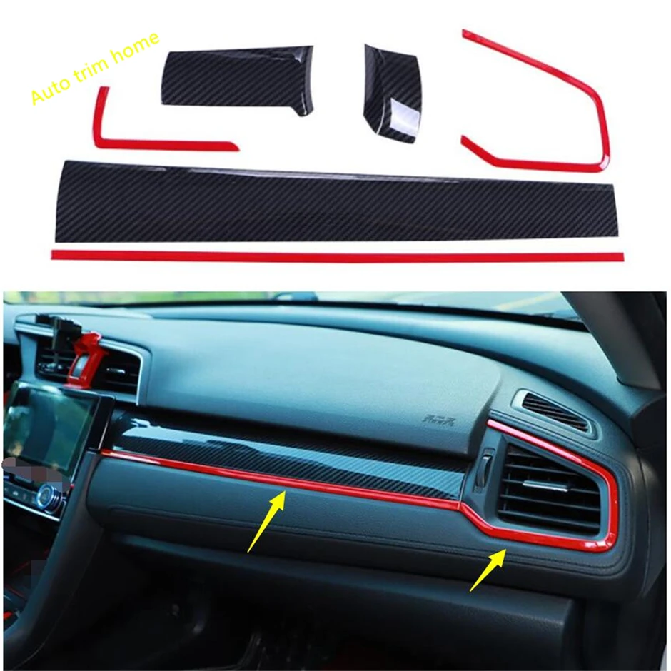 Lapetus Dashboard Side Left + Right Instrument Stripes Cover Kit For Honda Civic 2016 - 2020 Carbon Fiber ABS Interior Refit Kit
Lapetus Dashboard Side Left + Right Instrument Stripes Cover Kit For Honda Civic 2016 - 2020 Carbon Fiber ABS Interior Refit Kit