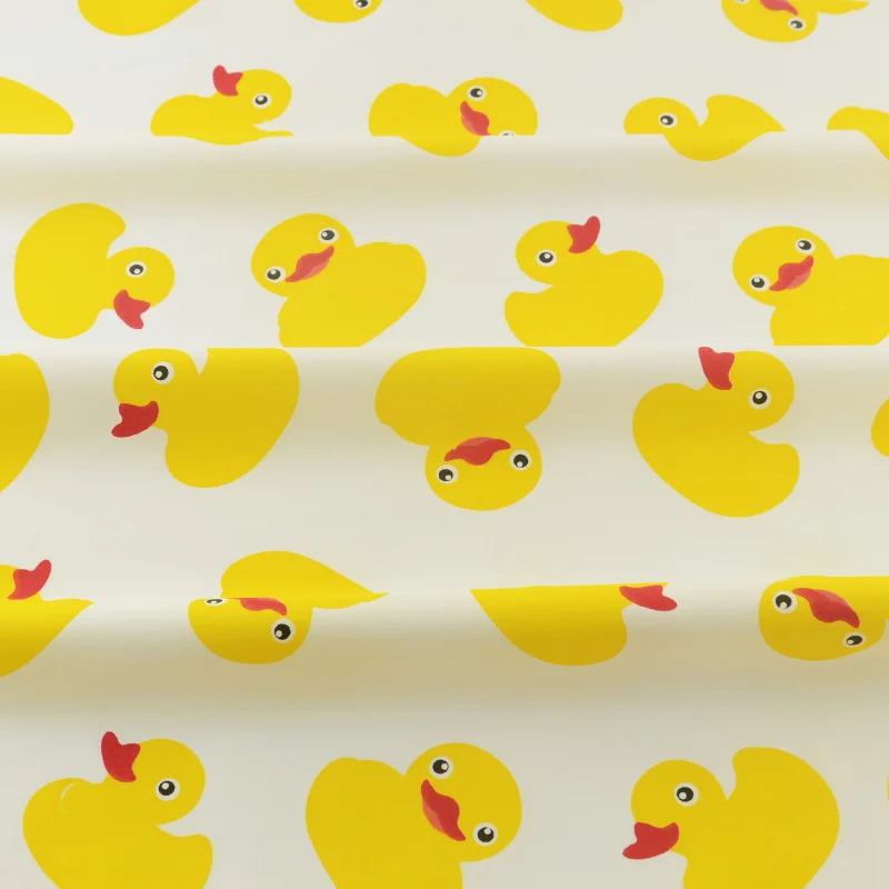 Фото Booksew прекрасные маленькие желтые утки дизайн лоскутное шитье твиловый текстиль