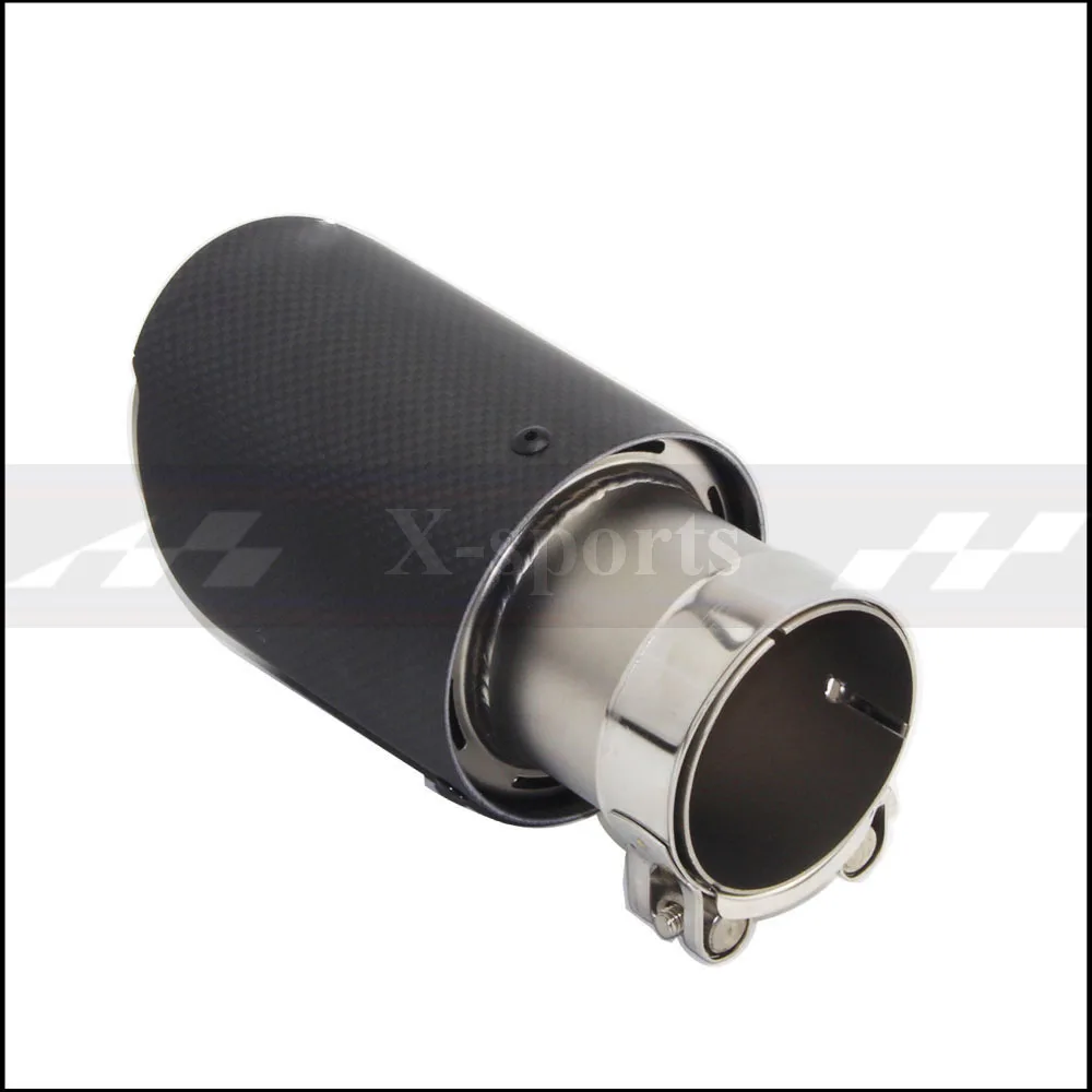 Car Matte Carbon Exhaust System Muffler Pipe Tip Straight Universal Stainless Sandblast Mufflers Decorations For Akrapovic
Car Matte Carbon Exhaust System Muffler Pipe Tip Straight Universal Stainless Sandblast Mufflers Decorations For Akrapovic