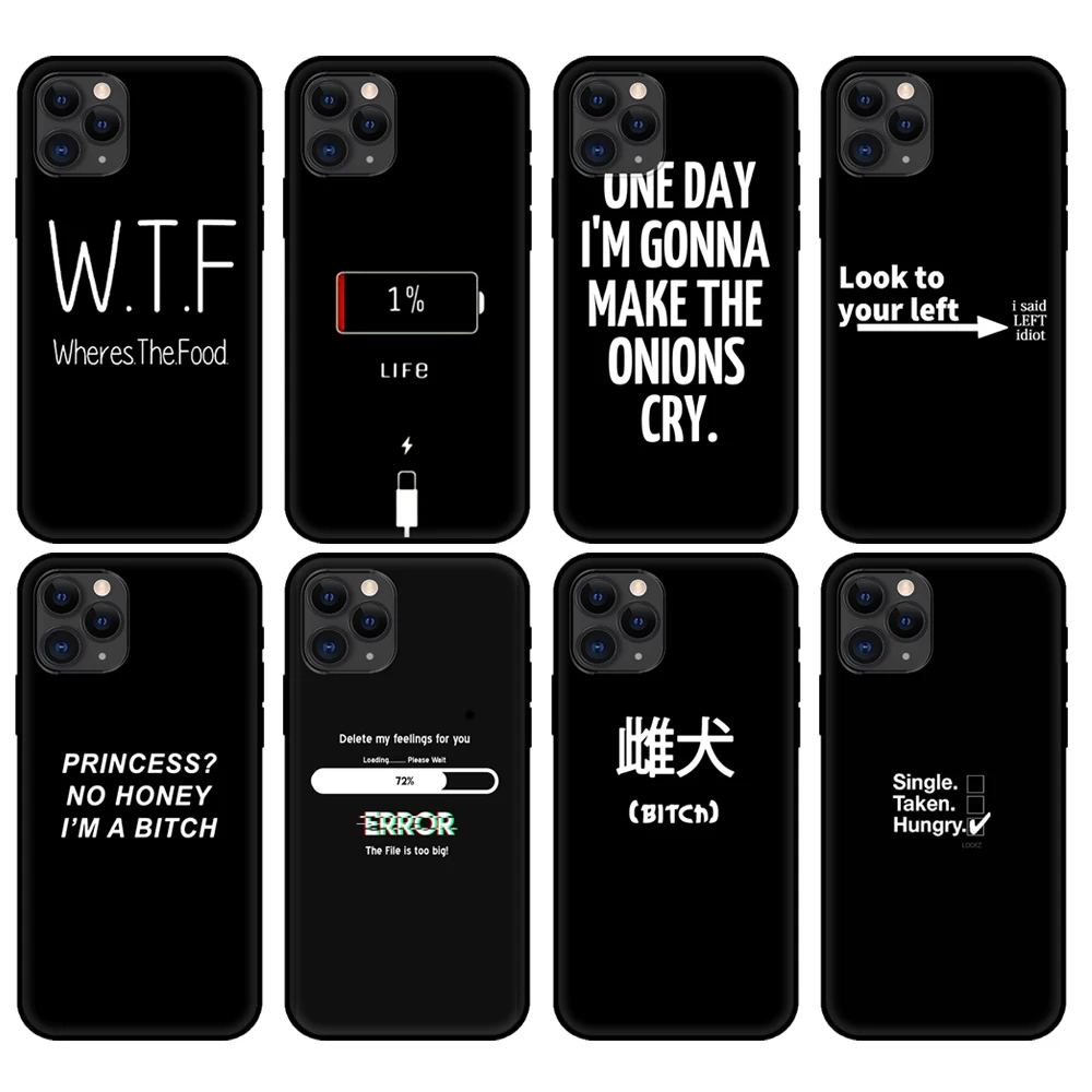 Black tpu case for iphone 5 5s se 2020 6 6s 7 8 plus x 10 XR XS 11 12 mini pro MAX back cover Princess Color Text
Black tpu case for iphone 5 5s se 2020 6 6s 7 8 plus x 10 XR XS 11 12 mini pro MAX back cover Princess Color Text