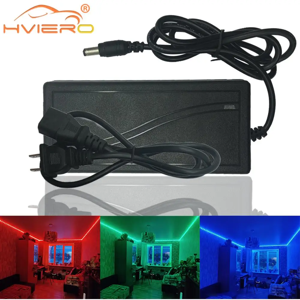 AC 100V-240V DC 12V 5A 5.5mm 2.1mm lamp with power supply power adapter charger for 2835 5050 LED lamp with wall lamp US EU plug
AC 100V-240V DC 12V 5A 5.5mm 2.1mm lamp with power supply power adapter charger for 2835 5050 LED lamp with wall lamp US EU plug
