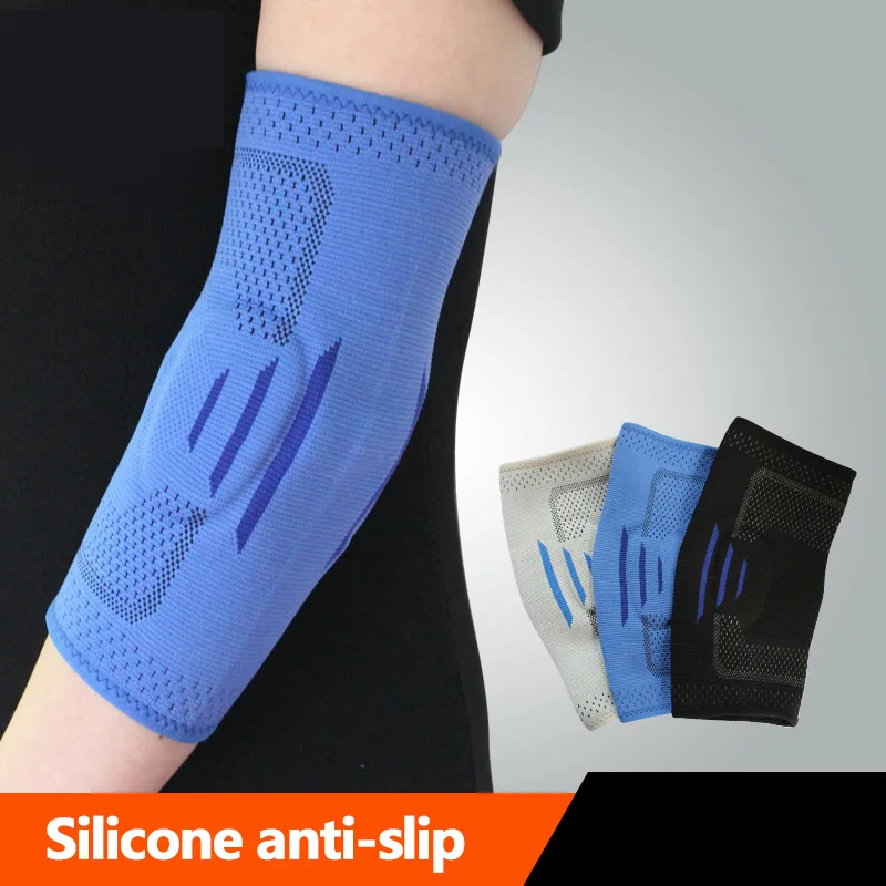 A Pair Badminton Elbow Protective Gear Gym Fitness Sports Accessories Protective Pad Arm Cover Outdoor Running Safety Silicone
A Pair Badminton Elbow Protective Gear Gym Fitness Sports Accessories Protective Pad Arm Cover Outdoor Running Safety Silicone