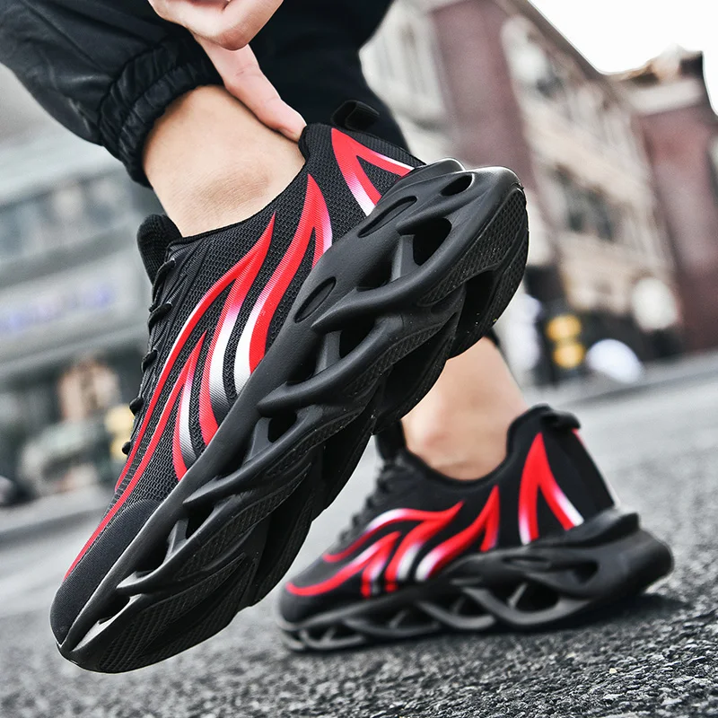 Mens Blade Sneakers 2020 New Fashion Light Casual Running Shoes Sports Breathable Mesh Athletic Shoes for Men Tenis Masculino
Mens Blade Sneakers 2020 New Fashion Light Casual Running Shoes Sports Breathable Mesh Athletic Shoes for Men Tenis Masculino