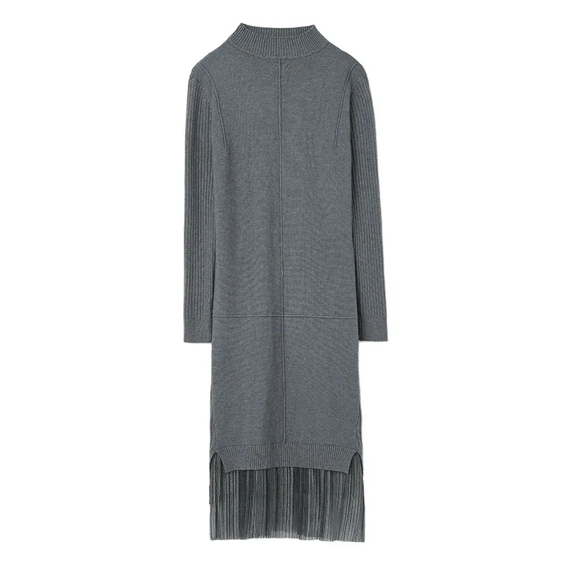 neck long sleeve knit dress female in the of new fund of 2020 autumn winters is loose long render cashmere sweater
neck long sleeve knit dress female in the of new fund of 2020 autumn winters is loose long render cashmere sweater