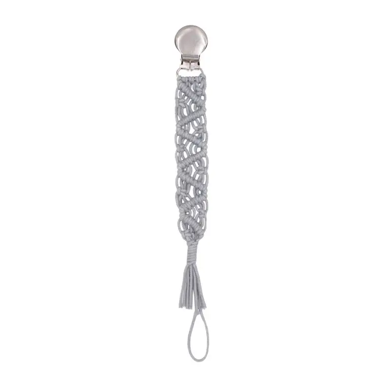 Vintage Simple Crochet Pacifier Clip Baby Cotton Tassel Pacifier Chain for Newborn Teething Soother Chew Toy Dummy Clips 
Vintage Simple Crochet Pacifier Clip Baby Cotton Tassel Pacifier Chain for Newborn Teething Soother Chew Toy Dummy Clips