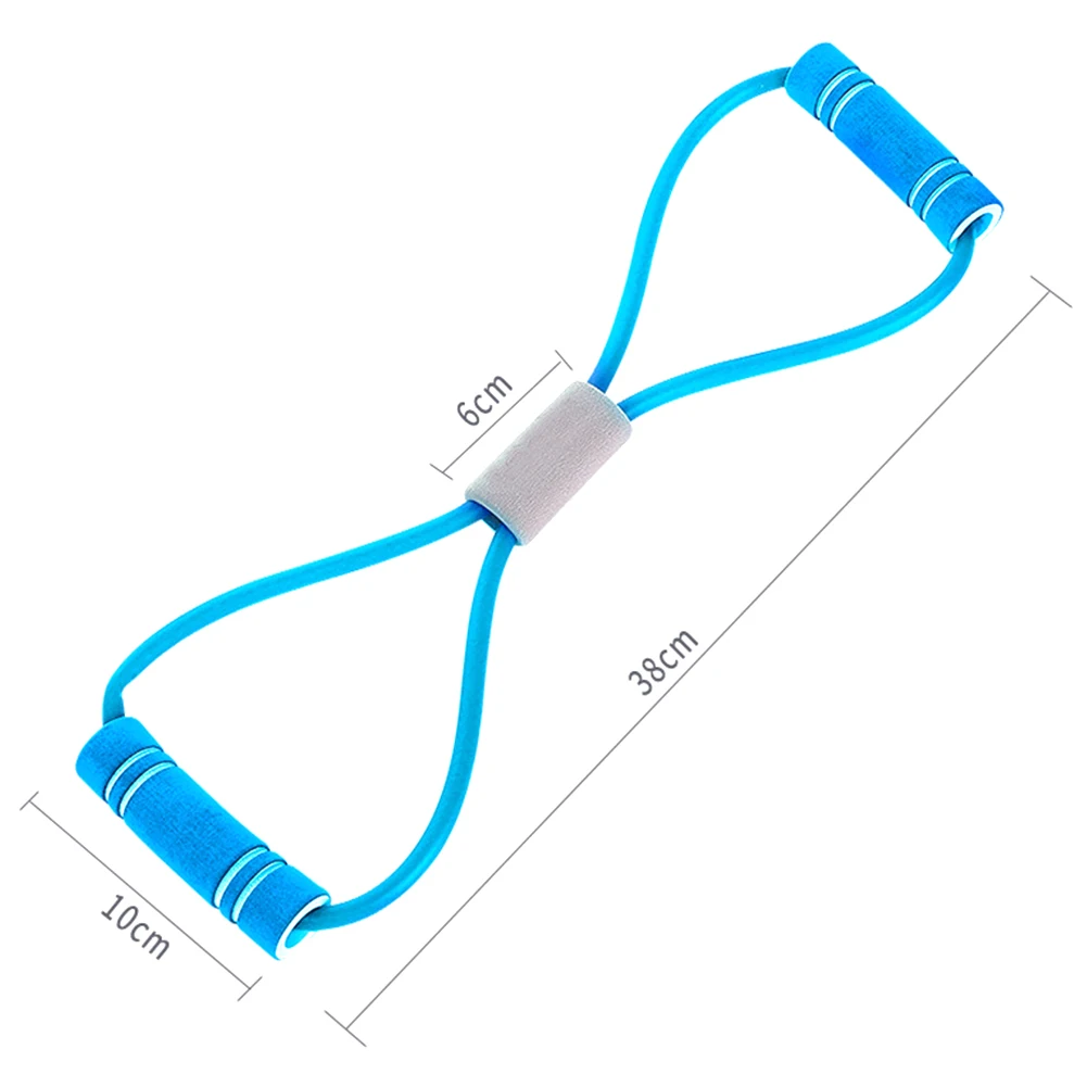 2020 Hot Yoga 8 Word Chest Expander Rope Workout Muscle Fitness Rubber Elastic Gum Fitness Sports Exercise Resistance Bands
2020 Hot Yoga 8 Word Chest Expander Rope Workout Muscle Fitness Rubber Elastic Gum Fitness Sports Exercise Resistance Bands