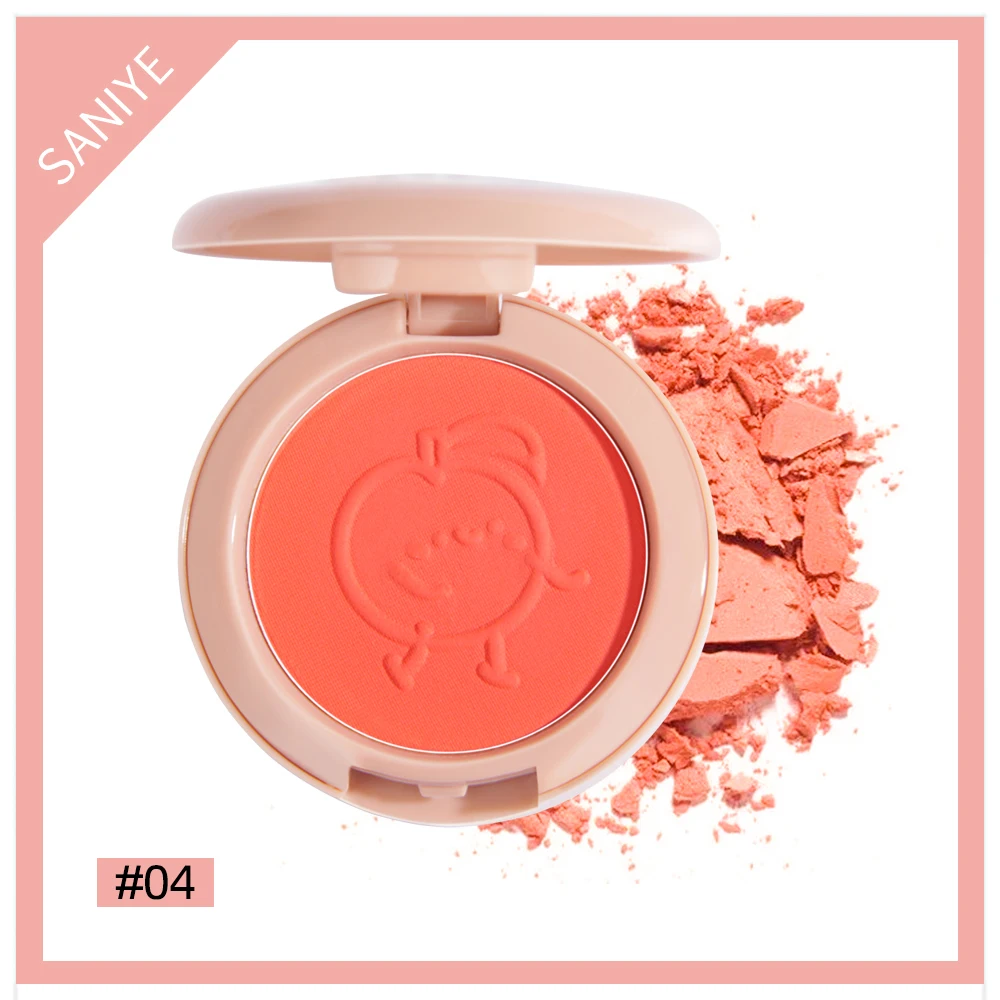 SANIYE 6 Color Face Blusher Powder Rouge Makeup Cheek Blusher Powder Minerals Palettes Blusher Brush Palette Cream Natural E0150
SANIYE 6 Color Face Blusher Powder Rouge Makeup Cheek Blusher Powder Minerals Palettes Blusher Brush Palette Cream Natural E0150