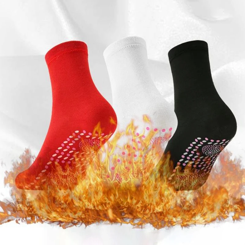 

Self-Heating Socks Anti-Fatigue Winter Outdoor Warm Heat Insulated Socks Tourmaline Magnetic Therapy Pain Relief Massage Socks
