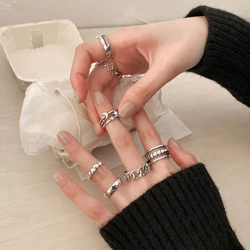 VENTFILLE 925 Sterling Silver Personality Index Finger Ring For Women Punk Hip Hop Trendy Jewelry 2021 New Dropshipping
VENTFILLE 925 Sterling Silver Personality Index Finger Ring For Women Punk Hip Hop Trendy Jewelry 2021 New Dropshipping