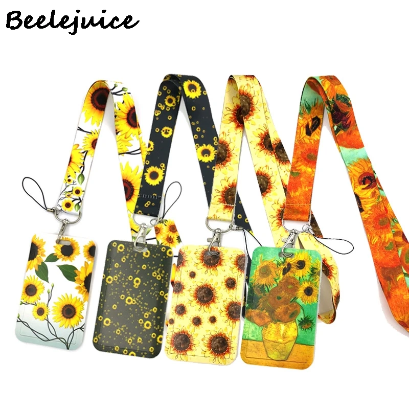 Art Sunflowers Flowes Keychain Lanyards Id Badge Holder ID Card Pass Gym Mobile Phone Badge Holder Key Strap Webbings Ribbons
Art Sunflowers Flowes Keychain Lanyards Id Badge Holder ID Card Pass Gym Mobile Phone Badge Holder Key Strap Webbings Ribbons