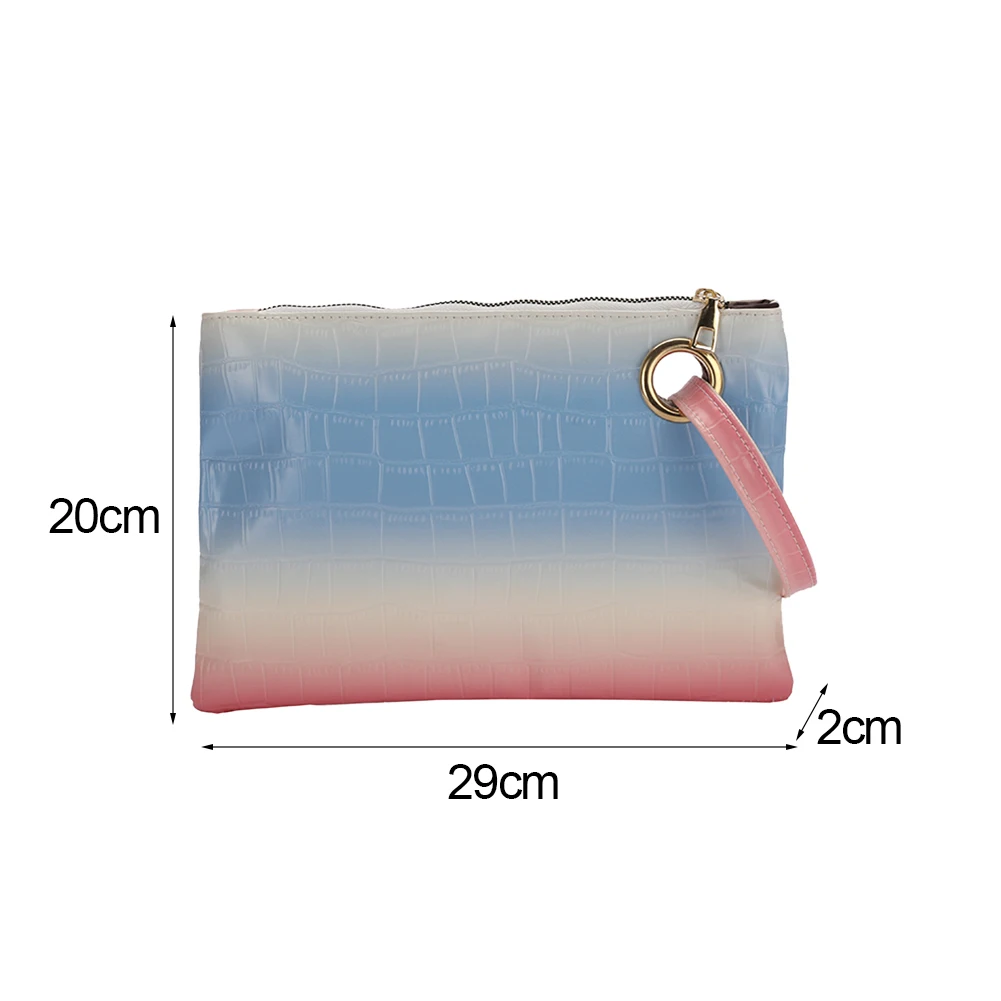 Vintage Women Gradient Color Alligator Pattern Wristlet Bag Casual Ladies PU Leather Large Wallet Purse
Vintage Women Gradient Color Alligator Pattern Wristlet Bag Casual Ladies PU Leather Large Wallet Purse