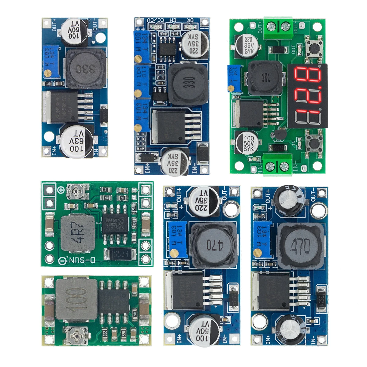 Высокое качество 3A Регулируемый DC LM2596 LM2596S Вход 4V 35V Выход 1 23 V 30V понижающий