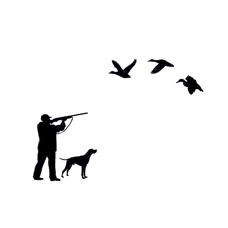 Car Sticker Personality Duck Hunting Hunter Rifle Creative PVC Decal Car Sticker Waterproof Cover Scratch Black/white,20cm*14cm
Car Sticker Personality Duck Hunting Hunter Rifle Creative PVC Decal Car Sticker Waterproof Cover Scratch Black/white,20cm*14cm