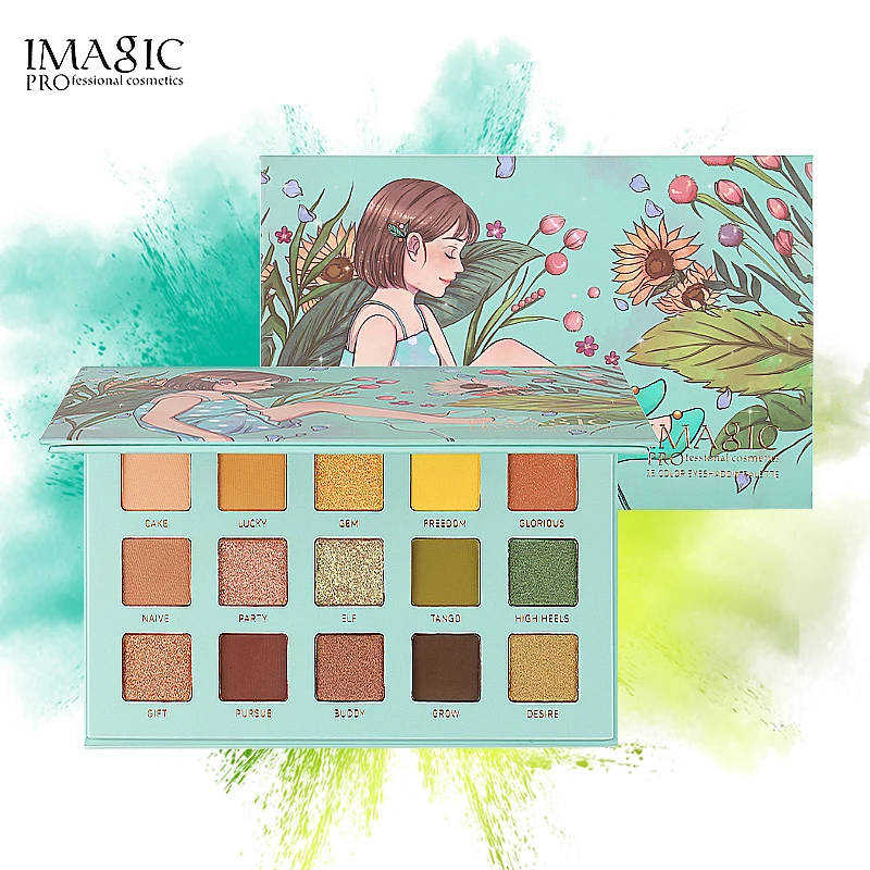 IMAGIC Eye Shadow Palette Beauty Glaze Colored Shimmer MagneticColorful Professional Makeup Palette Green INS Hottest In Korea
IMAGIC Eye Shadow Palette Beauty Glaze Colored Shimmer MagneticColorful Professional Makeup Palette Green INS Hottest In Korea