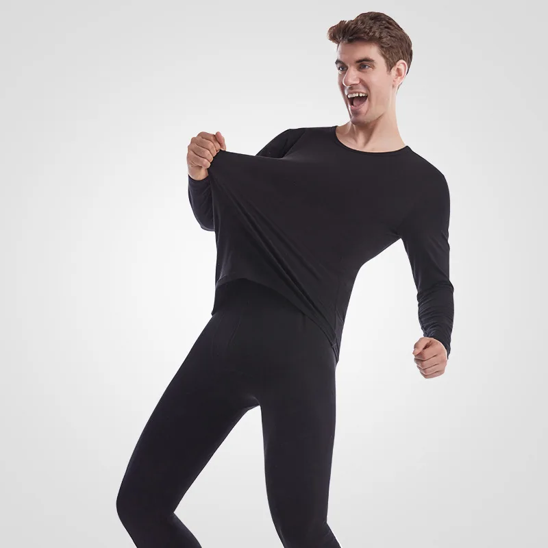 95% Cotton Men's Thermal Underwear for Men Sets Autumn Winter Elasticity Long Johns Solid Color Thermal Clothing Man 2-Piece Set
95% Cotton Men's Thermal Underwear for Men Sets Autumn Winter Elasticity Long Johns Solid Color Thermal Clothing Man 2-Piece Set