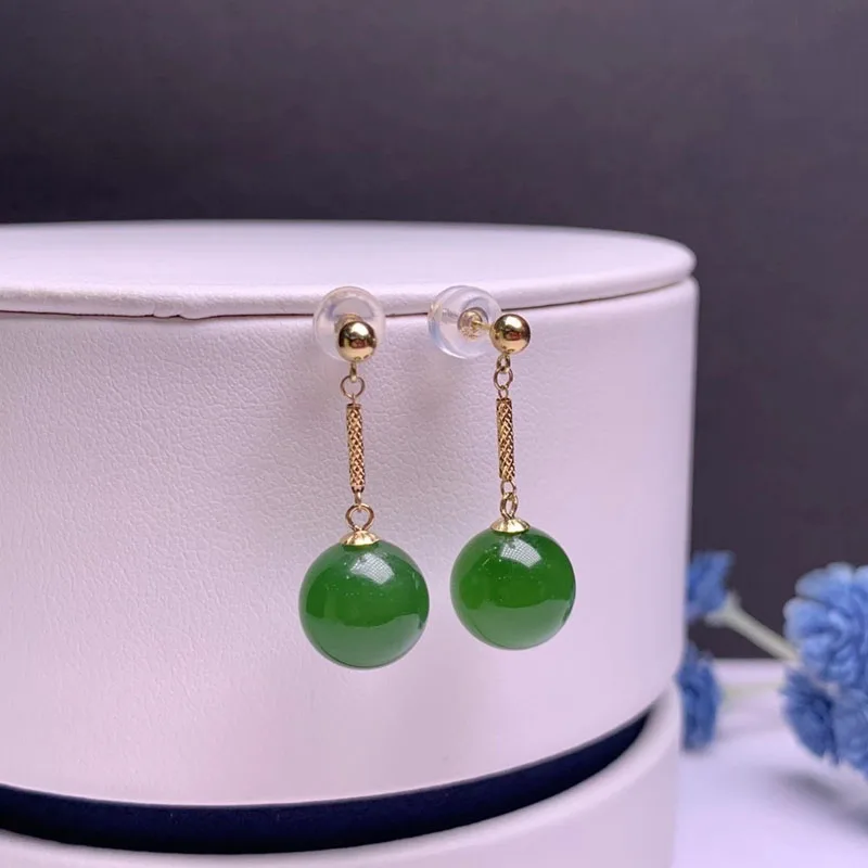 SHILOVEM 18k yellow gold Natural Jasper drop earring classic fine Jewelry women wedding women gift 10*10mm myme1010888by
SHILOVEM 18k yellow gold Natural Jasper drop earring classic fine Jewelry women wedding women gift 10*10mm myme1010888by