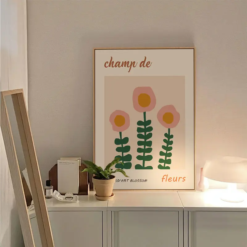 Nordic Ins Wind Painting Bedroom Decoration Living Room Small Fresh Flower Poster Healing Home Decor
Nordic Ins Wind Painting Bedroom Decoration Living Room Small Fresh Flower Poster Healing Home Decor