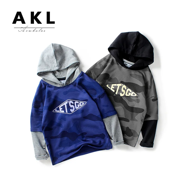 Spring Autumn New Big Kids Sweatshirt Teen Boy Fashion Fake Two Camouflage Hoodies Casual Korean Hooded Pullovers for Boy 5-10 Y
Spring Autumn New Big Kids Sweatshirt Teen Boy Fashion Fake Two Camouflage Hoodies Casual Korean Hooded Pullovers for Boy 5-10 Y