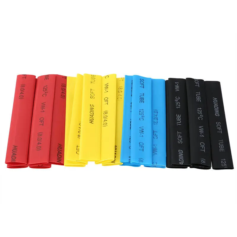328Pcs Heat Shrink Tubing 8 Sizes Assorted 2:1 Wire Cable Sleeve Wrap Kits Insulation Shrinkable Tube
328Pcs Heat Shrink Tubing 8 Sizes Assorted 2:1 Wire Cable Sleeve Wrap Kits Insulation Shrinkable Tube