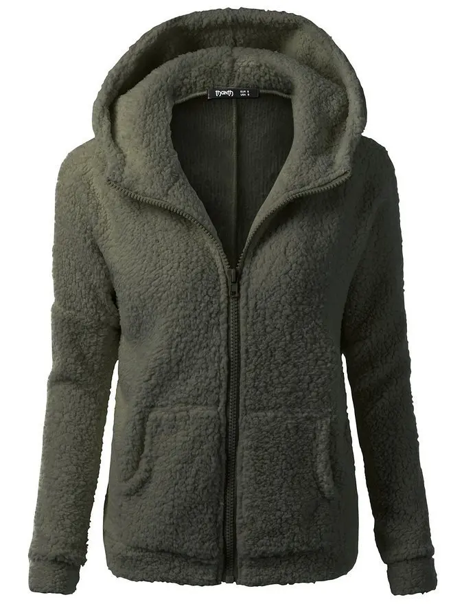 ZOGAA Autumn Winter Warm Jacket Women Hooded S-5XL Casual Female Hoodies Sweatershirt Zipper Coat Solid Soft Fleece Women Coat
ZOGAA Autumn Winter Warm Jacket Women Hooded S-5XL Casual Female Hoodies Sweatershirt Zipper Coat Solid Soft Fleece Women Coat