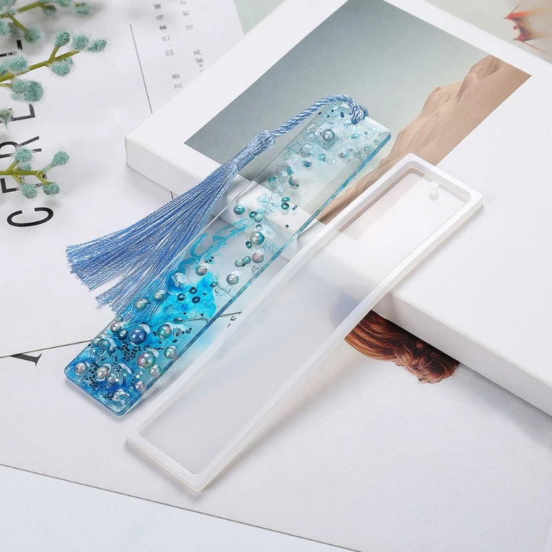 6 Pcs/Set Crystal Epoxy Resin Mold Rectangle Bookmark Silicone Mould Handmade Crafts Jewelry Making Tools
6 Pcs/Set Crystal Epoxy Resin Mold Rectangle Bookmark Silicone Mould Handmade Crafts Jewelry Making Tools