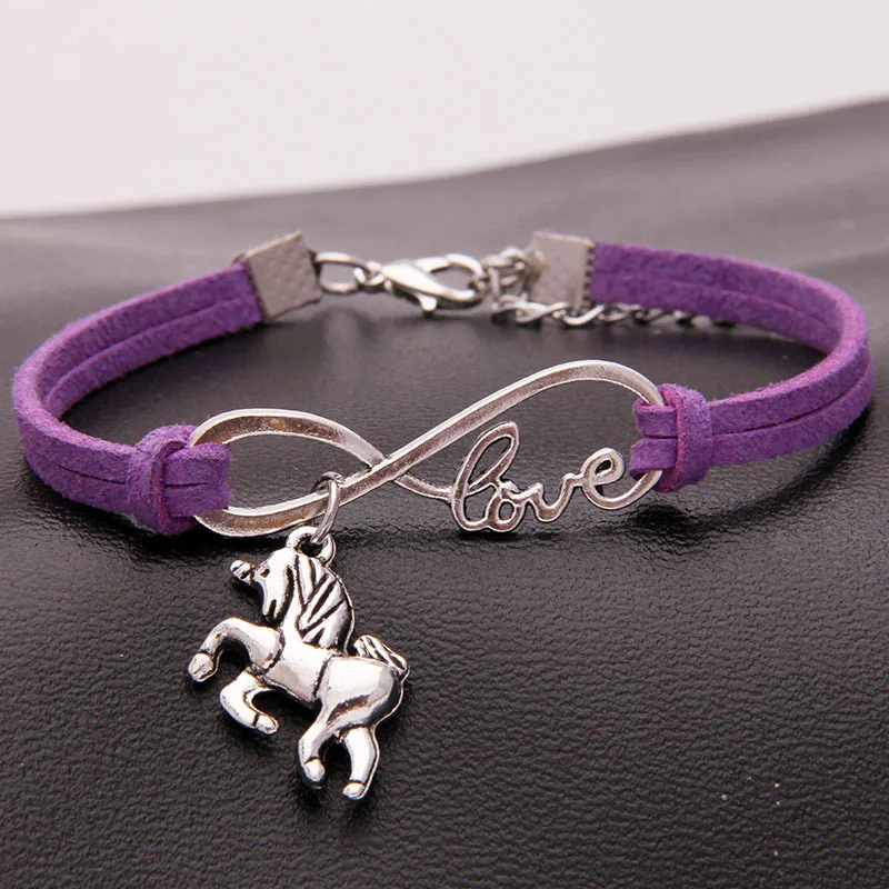 Wild Horse Animal Heart Shape Infinite Love Charm Hand Woven Bracelet for Boys and Girls Girls Unisex Jewelry Gift 
Wild Horse Animal Heart Shape Infinite Love Charm Hand Woven Bracelet for Boys and Girls Girls Unisex Jewelry Gift