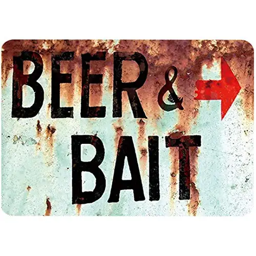 Original Retro Design Beer Bait Tin Metal Signs Wall Art | Thick Tinplate Print Poster Wall Decoration for Bar
Original Retro Design Beer Bait Tin Metal Signs Wall Art | Thick Tinplate Print Poster Wall Decoration for Bar