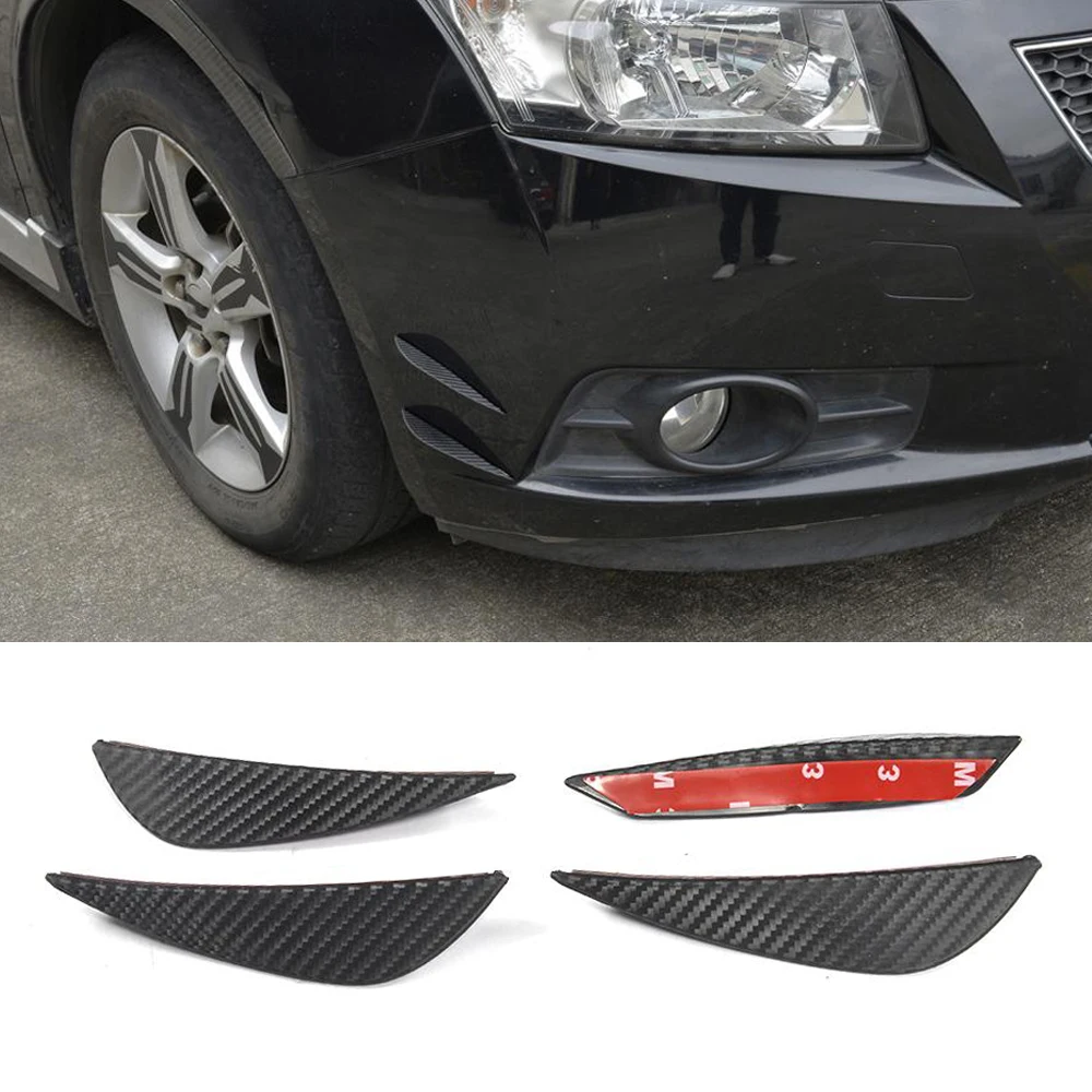 Universal Car Exterior Decoration 3D Spoiler Canards Carbon Fiber Look For Front Bumper Lip Splitters Fender Side Air Vent Trim
Universal Car Exterior Decoration 3D Spoiler Canards Carbon Fiber Look For Front Bumper Lip Splitters Fender Side Air Vent Trim