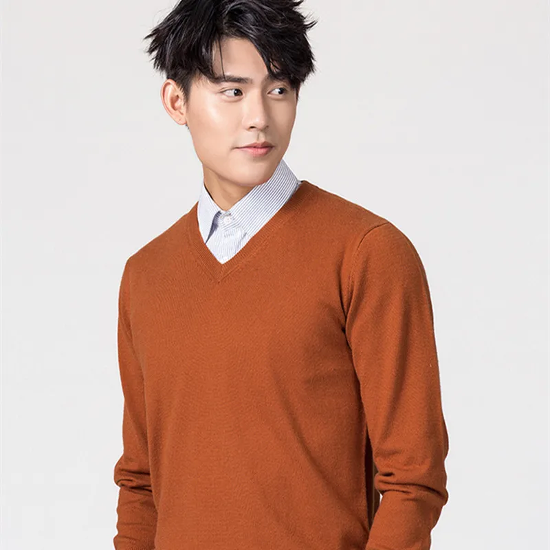 Men's O-neck Wool Poullover Winter Warm Solid High Quality Long Sleeve De Yq Clothing Knitted Casual Male Sweater Double Color
Men's O-neck Wool Poullover Winter Warm Solid High Quality Long Sleeve De Yq Clothing Knitted Casual Male Sweater Double Color