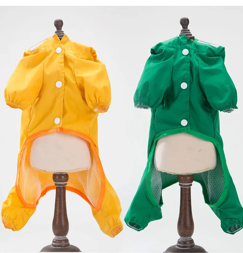 Pet raincoat four-legged waterproof all-inclusive Teddy poncho pet dog rainy clothes small and medium-sized dog Bikuma Hiromi
Pet raincoat four-legged waterproof all-inclusive Teddy poncho pet dog rainy clothes small and medium-sized dog Bikuma Hiromi