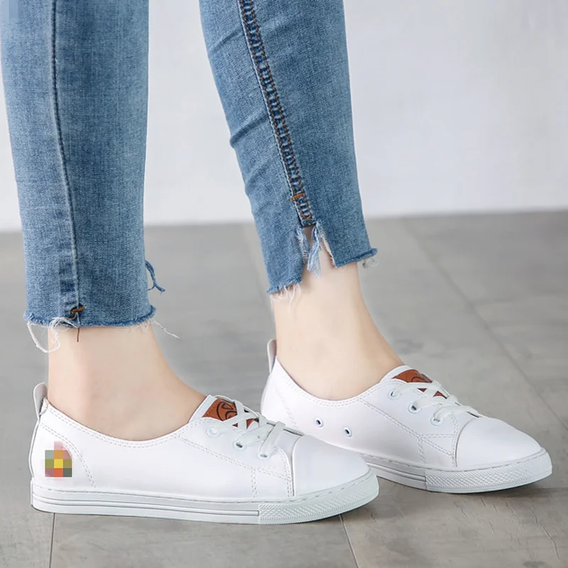 White Shoes Female Summer New Style Wild Flats Korean Breathable Lazy Shoes Low Top Shallow Single Shoes Womens Sandals Black
White Shoes Female Summer New Style Wild Flats Korean Breathable Lazy Shoes Low Top Shallow Single Shoes Womens Sandals Black