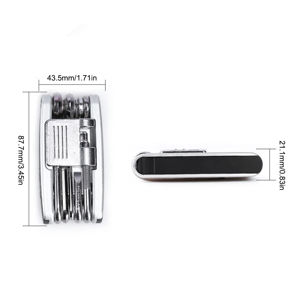 13-in-1 Multifunction Bicycle Cycling Repair Tools Folding Design Mountain Bike Maintenance Kit Set for MTB Bicycle Repairing
13-in-1 Multifunction Bicycle Cycling Repair Tools Folding Design Mountain Bike Maintenance Kit Set for MTB Bicycle Repairing