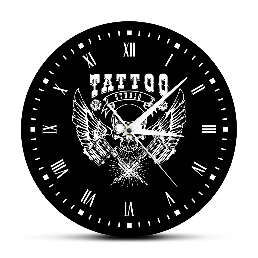 Old School Art Tattoo Studio Modern Wall Clock Skull And Tribal Clock Watch Salon Shop Tattoo Studio Decoration Tattooist Gift
Old School Art Tattoo Studio Modern Wall Clock Skull And Tribal Clock Watch Salon Shop Tattoo Studio Decoration Tattooist Gift