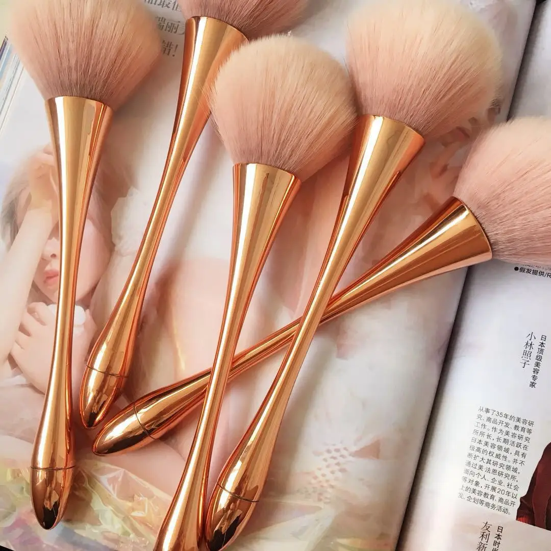 Rose Gold Powder Blush Brush Professional Makeup Brushes Shadows Foundation Cosmetic Beauty Make Up Kit Tool Maquiagem For Women
Rose Gold Powder Blush Brush Professional Makeup Brushes Shadows Foundation Cosmetic Beauty Make Up Kit Tool Maquiagem For Women