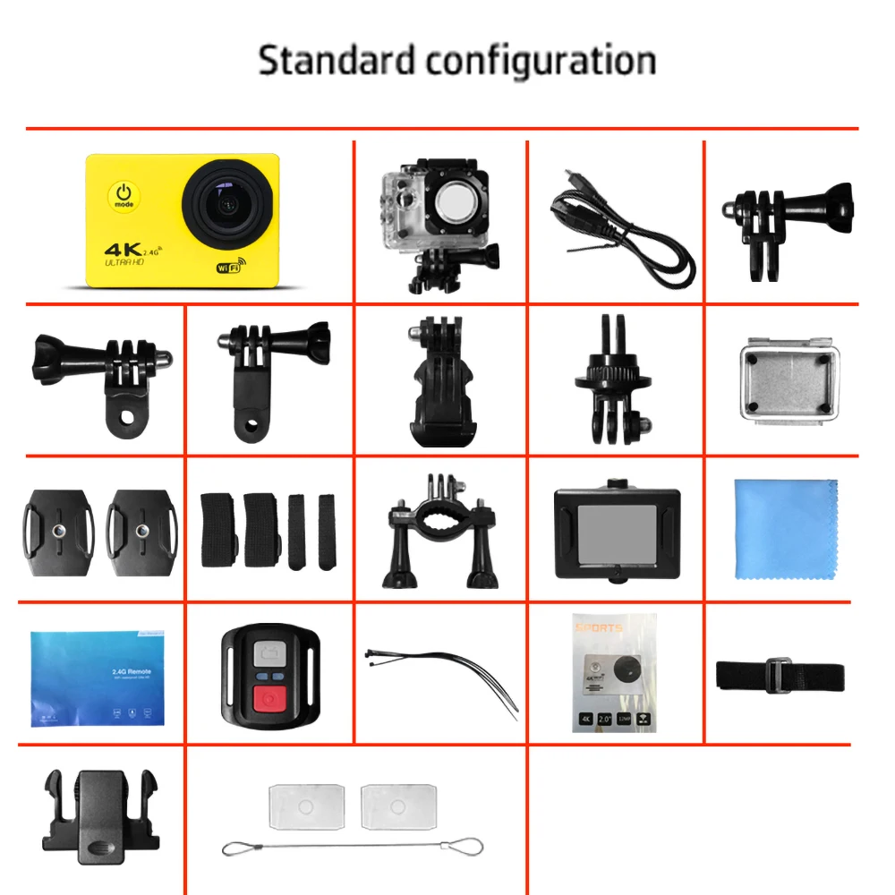 Ultra HD 4K Action Camera wifi Camcorders 16MP 170 go cam 4 K deportiva 2 inch f60 Waterproof Sport Camera pro 1080P 60fps cam
Ultra HD 4K Action Camera wifi Camcorders 16MP 170 go cam 4 K deportiva 2 inch f60 Waterproof Sport Camera pro 1080P 60fps cam