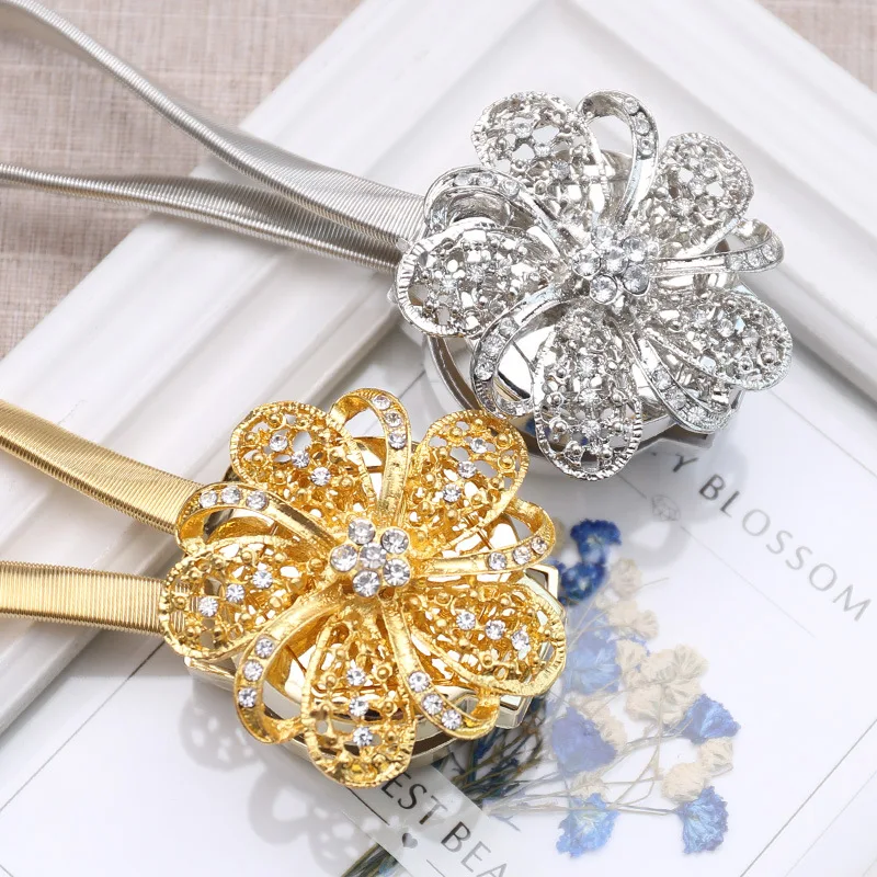 Golden1 pcs spring curtain buckle diamond flower design magnetic curtain clip hanging curtain frame accessories home decoration
Golden1 pcs spring curtain buckle diamond flower design magnetic curtain clip hanging curtain frame accessories home decoration