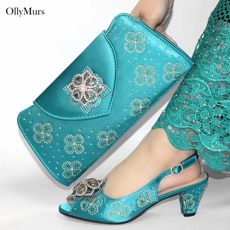 High Quality African Pumps 8CM Party Shoes And Bag Set Summer Special Ladies Shoes With Matching Bag Set For Wedding Dress
High Quality African Pumps 8CM Party Shoes And Bag Set Summer Special Ladies Shoes With Matching Bag Set For Wedding Dress